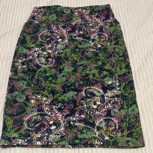 LuLaRoe Multicolor Paisley Pencil Skirt